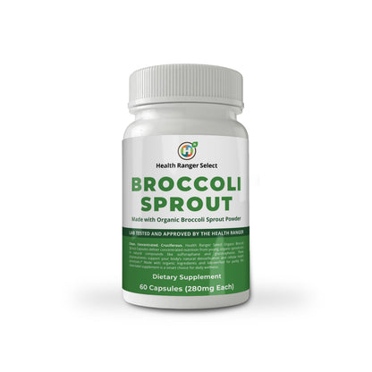 Broccoli Sprouts - 60 capsules - with Organic Broccoli Sprout Powder