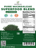 Pure Microalgae Superfood Blend Powder 6.3oz 180g – Health Ranger Store
