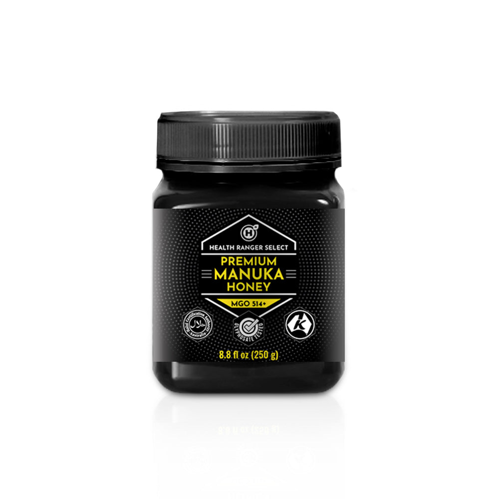 Premium Manuka Honey MGO 514+ (15+ NPA) 8.8 fl oz (250g) – Health