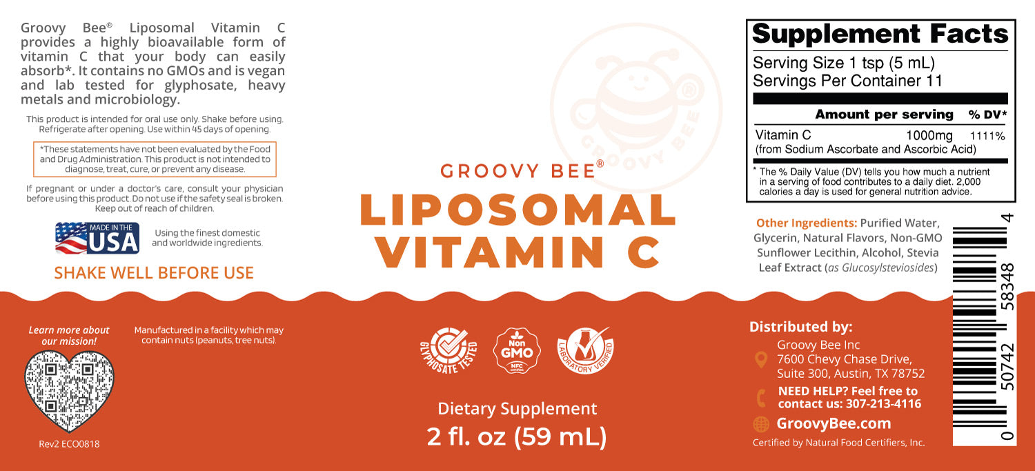 Liposomal Vitamin C 2 fl. oz (59 ml)