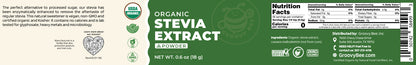 Organic Stevia Extract Powder 0.6oz (18g)