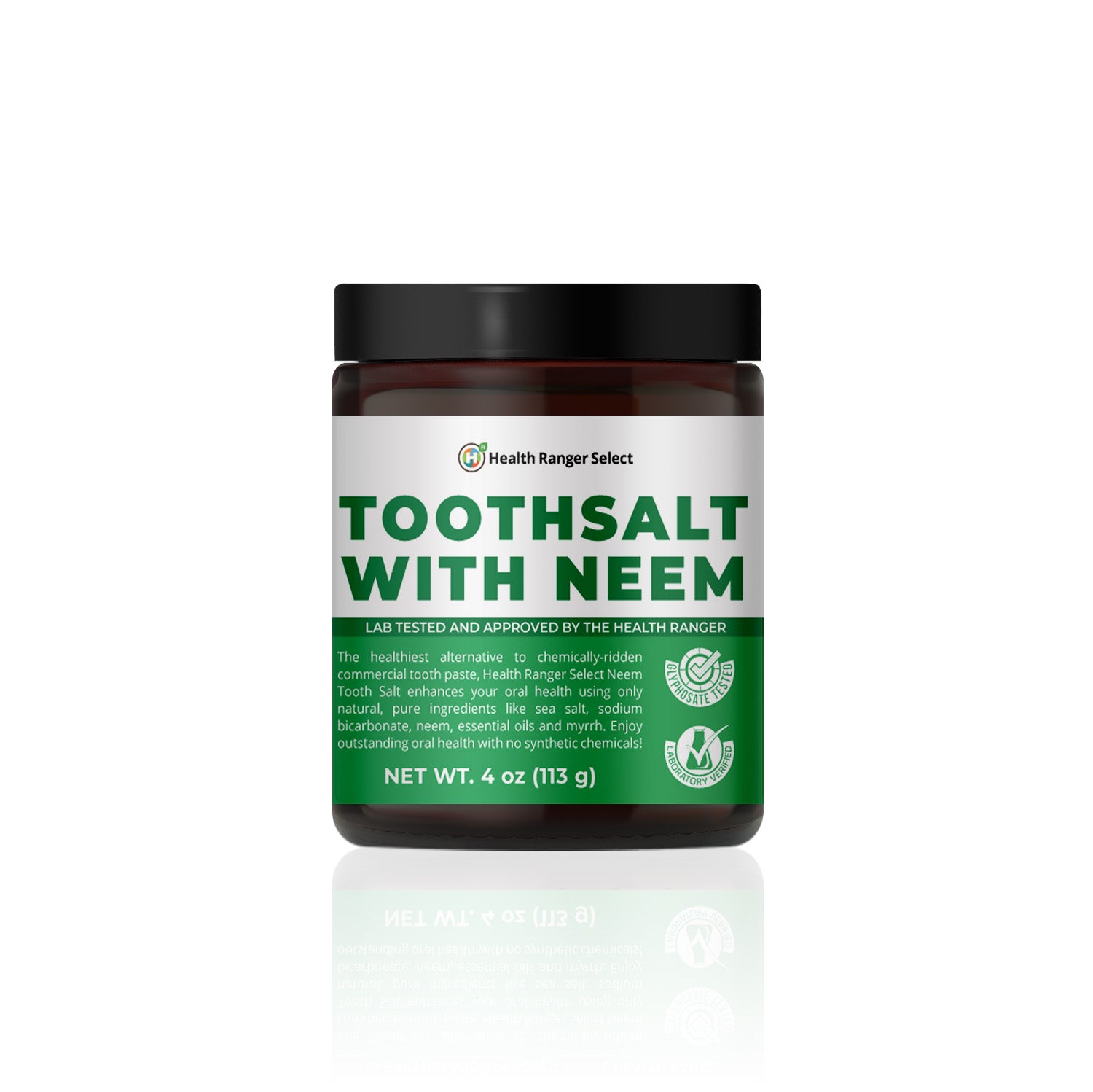 Health Ranger Select Toothsalt with Neem 4 oz (113g) – Health Ranger Store