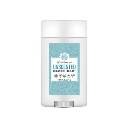 Organic Unscented Deodorant 3 oz (90 g)