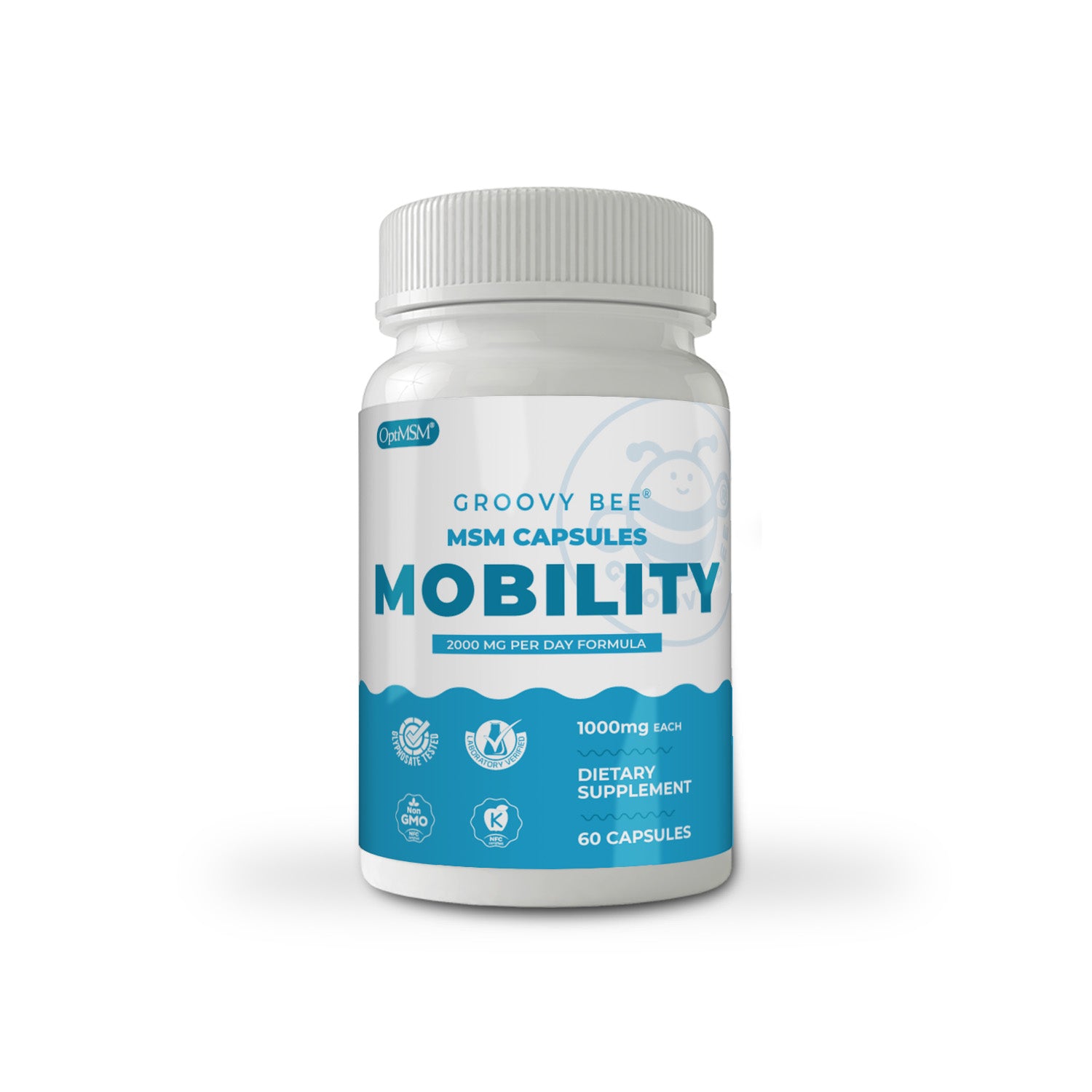 OptiMSM Capsules for Joint Health 1000mg (60 Caps)