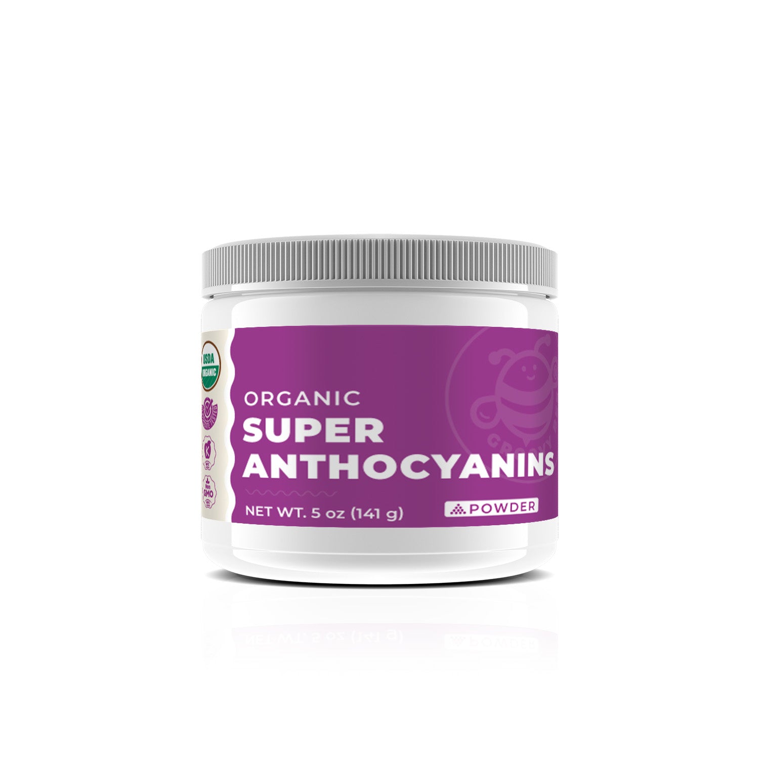 Organic Super Anthocyanins 5 oz (141g)
