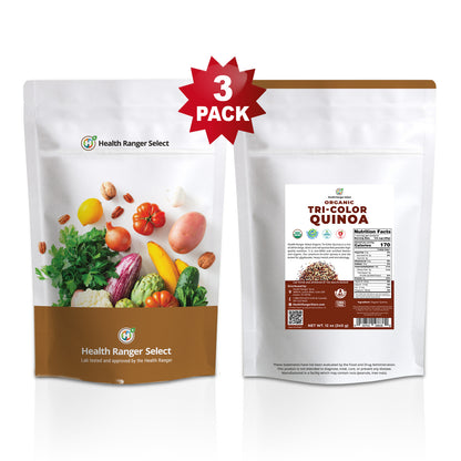 Organic Tri-color Quinoa 12oz (340g) (3-Pack)