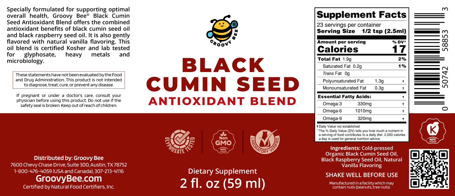 Black Cumin Seed Antioxidant Blend 2 fl oz (59 ml)