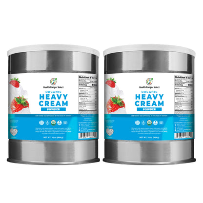 Organic Heavy Cream Powder (34oz, 