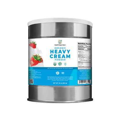 Organic Heavy Cream Powder (34oz, 