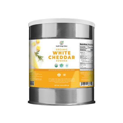 Organic White Cheddar Powder (40 oz, 1134g) 