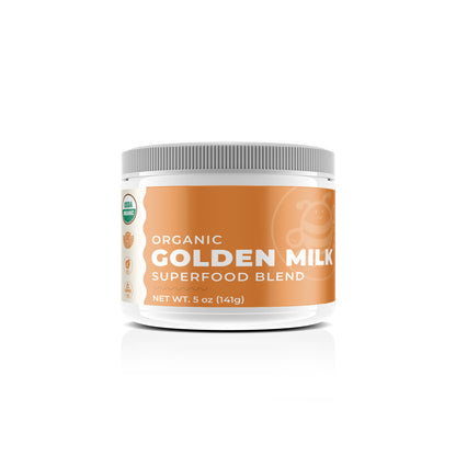 Organic Golden Milk  Superfood Blend  5 oz (141 g)