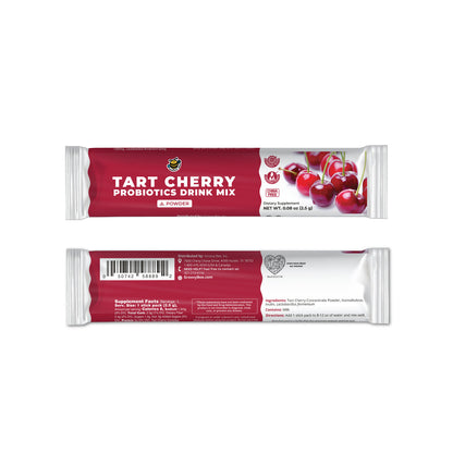 Tart Cherry Probiotics Drink Mix (14 counts) 1.24 oz (35g)
