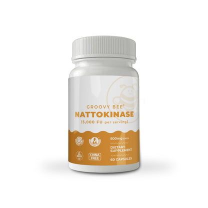 Nattokinase (5,000 FU per Serving) 60 Capsules (500mg Each)