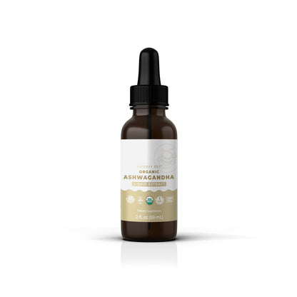 Organic Ashwagandha Liquid Extract 2 fl. oz (59 ml)