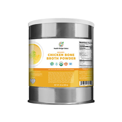Organic Powdered Chicken Bone Broth 33 oz (936g) 
