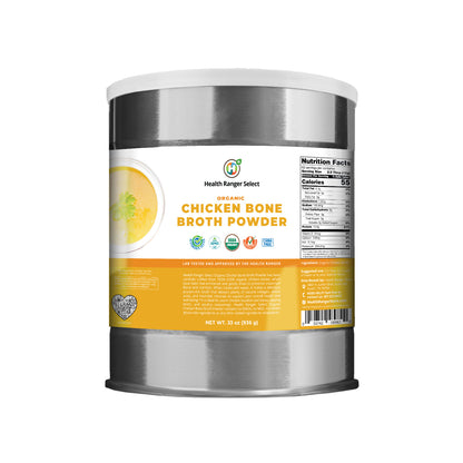 Organic Powdered Chicken Bone Broth 33 oz (936g) 