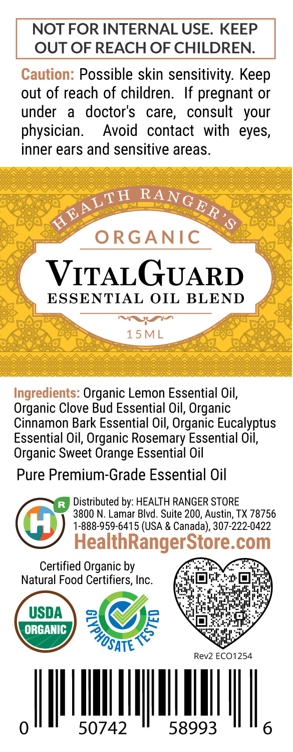 Organic VitalGuard Oil 0.5oz (15ml)