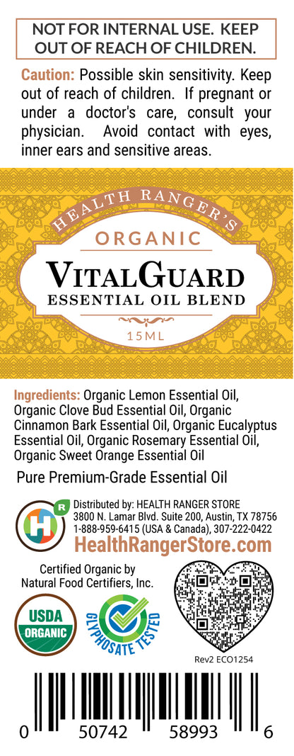 Organic VitalGuard Oil 0.5oz (15ml)