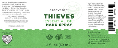 Thieves Essential Oil Hand Spray 2 fl oz (59 ml)