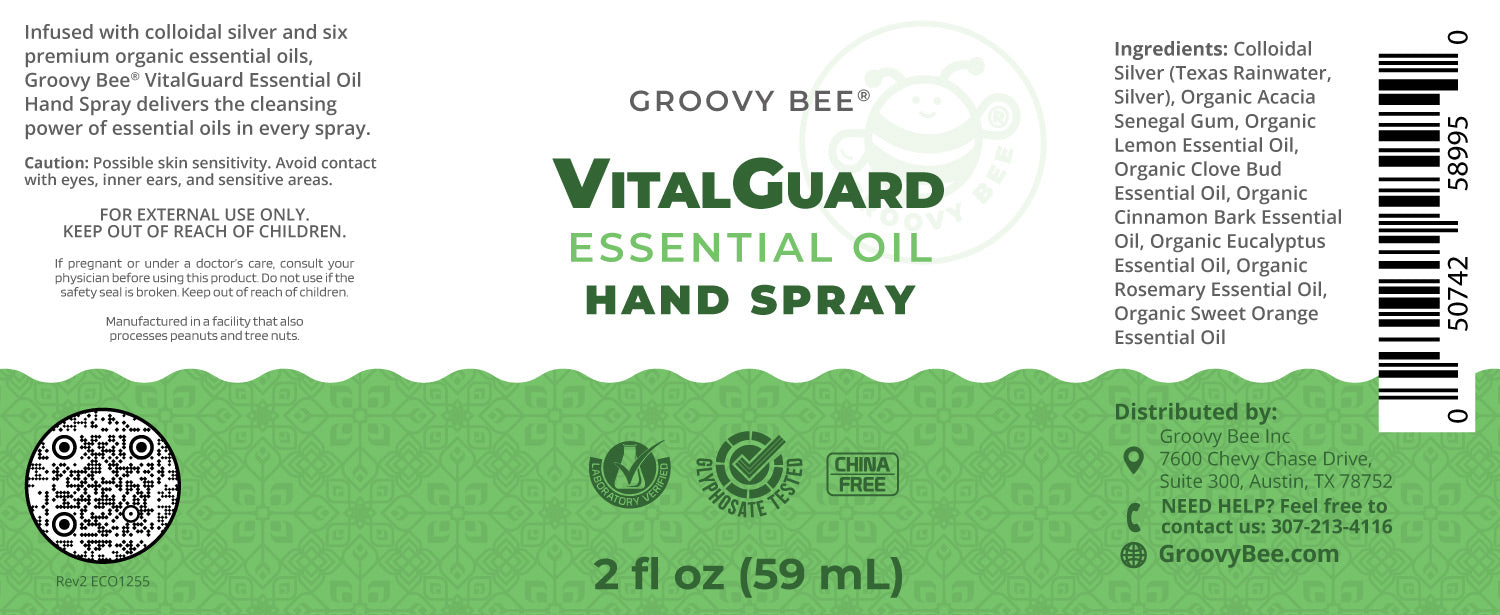 VitalGuard Essential Oil Hand Spray 2 fl. oz (59 ml)