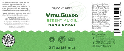 VitalGuard Essential Oil Hand Spray 2 fl. oz (59 ml)