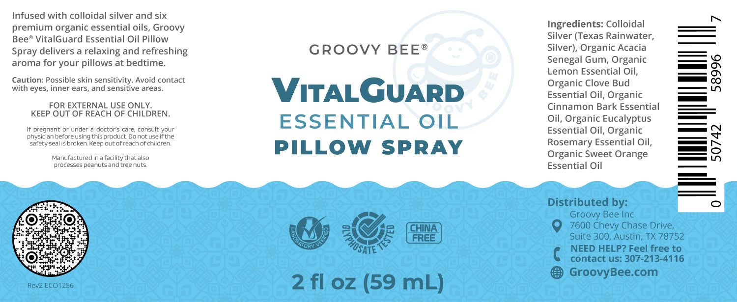 VitalGuard Essential Oil Pillow Spray 2 fl. oz (59 ml)