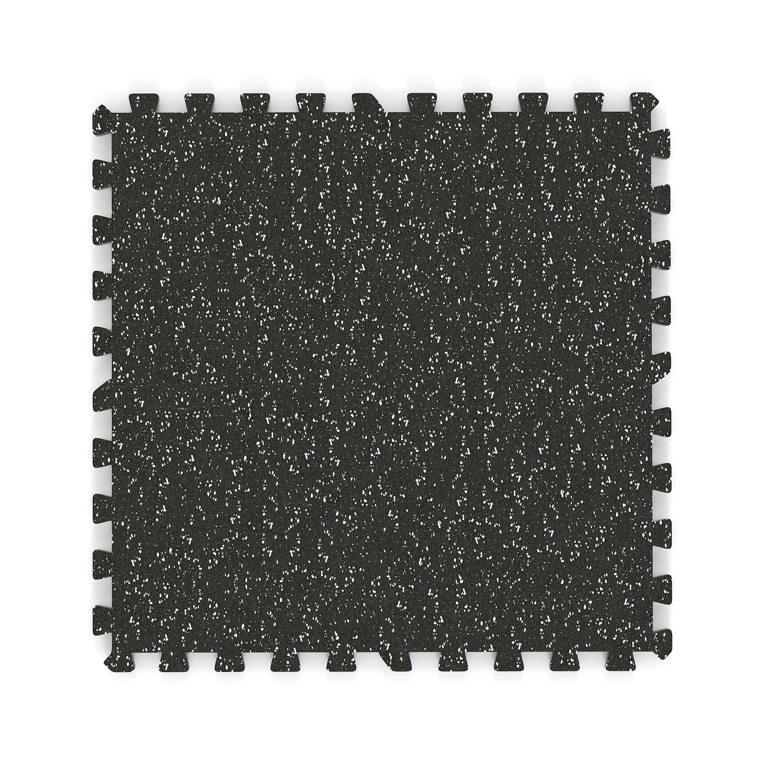 0.79 inch Thick Rubber Top Exercise Mat 48 Sq Ft with Boarders