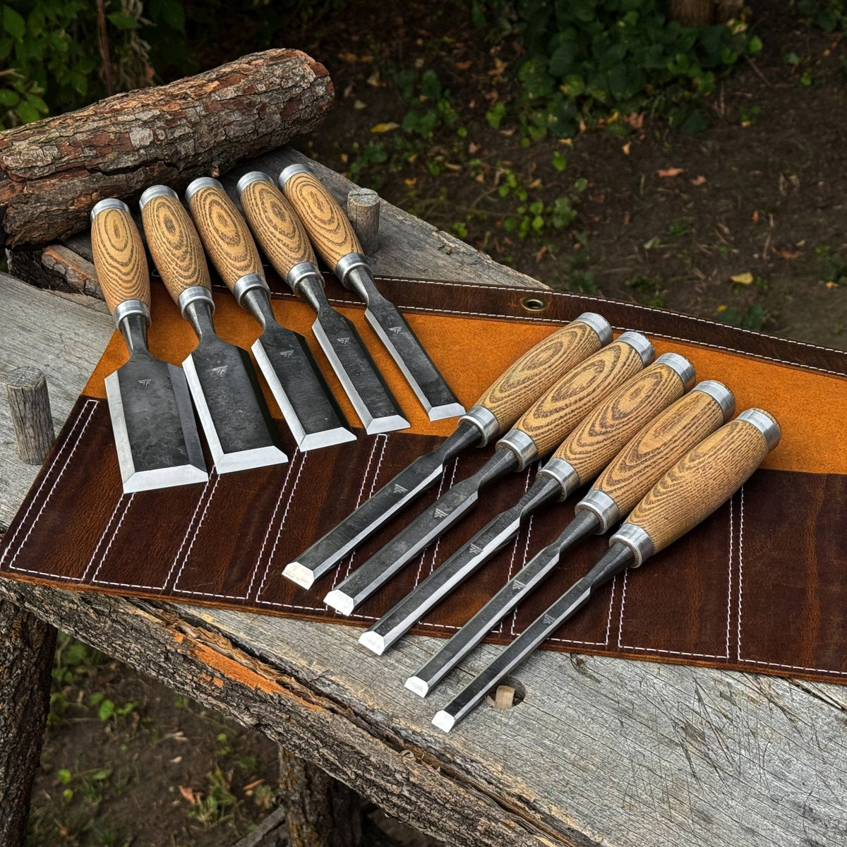 10-Piece Wood Carving Chisel Set