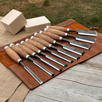 10-Piece Wood Carving Chisel Set