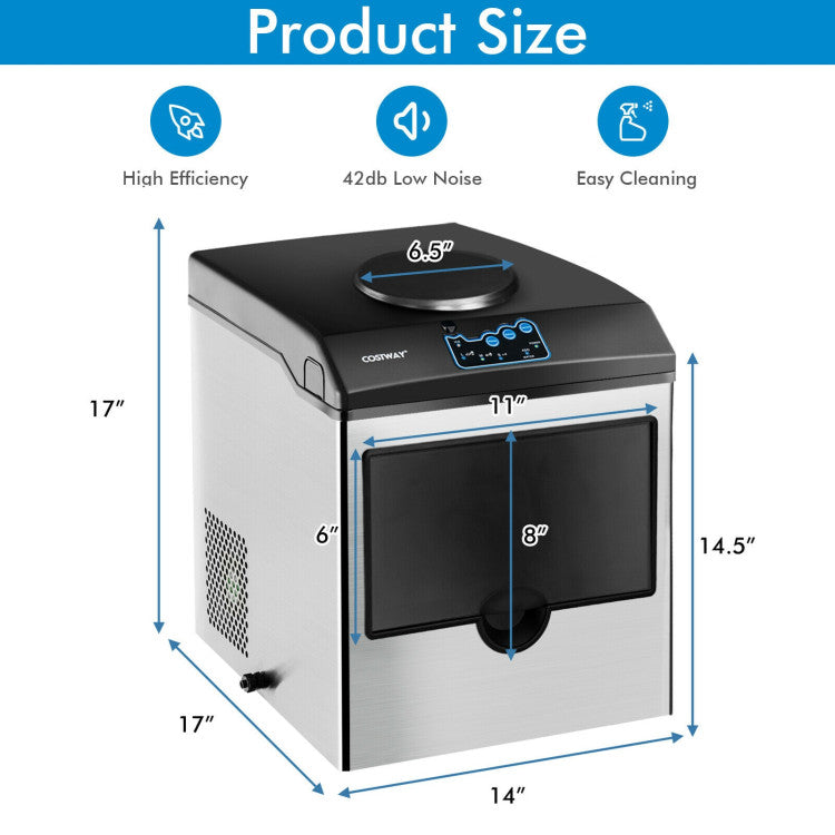 2-in-1 Ice Maker &amp; Water Dispenser