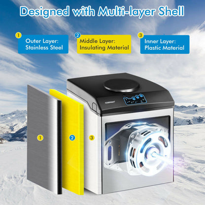 2-in-1 Ice Maker &amp; Water Dispenser