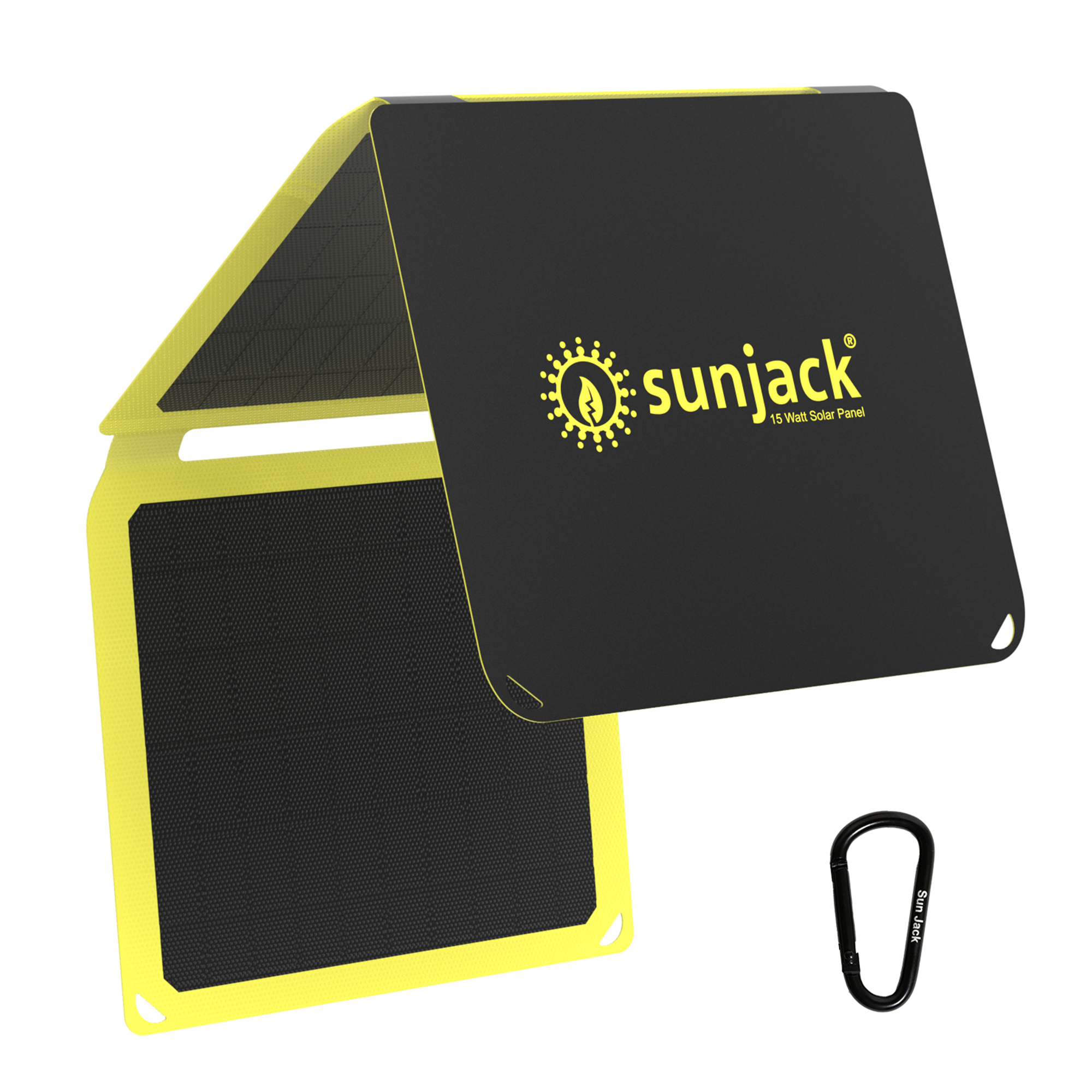 SunJack 15 Watt ETFE Foldable Portable Solar Panel Charger – Health ...