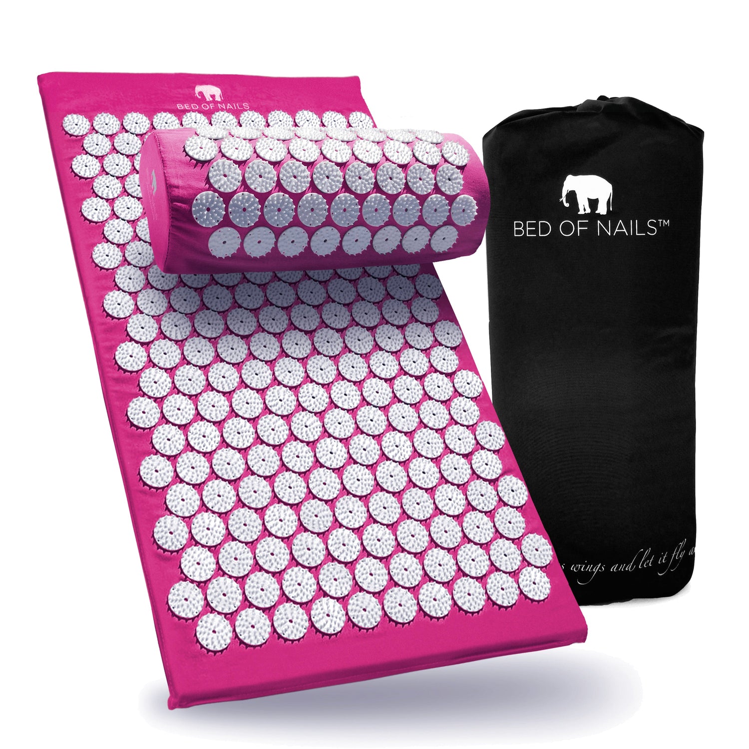 BON Acupressure Mat &amp; Pillow - Pink
