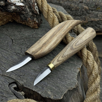 2-Piece Carving Knife Set for Fine Detail Work