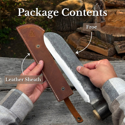2-Piece Splitting Froe Set