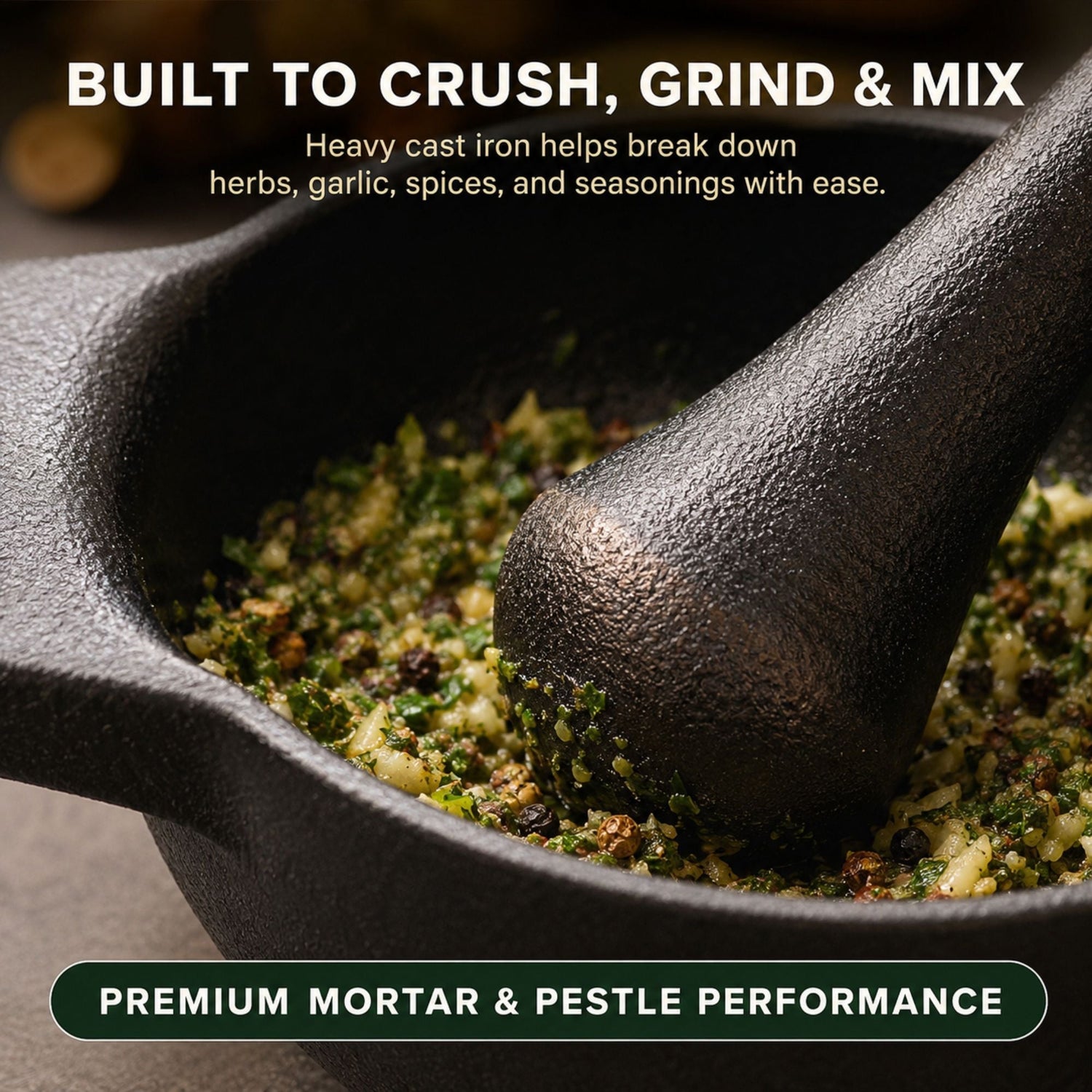 Mortar &amp; Pestle Set - 2-Cup