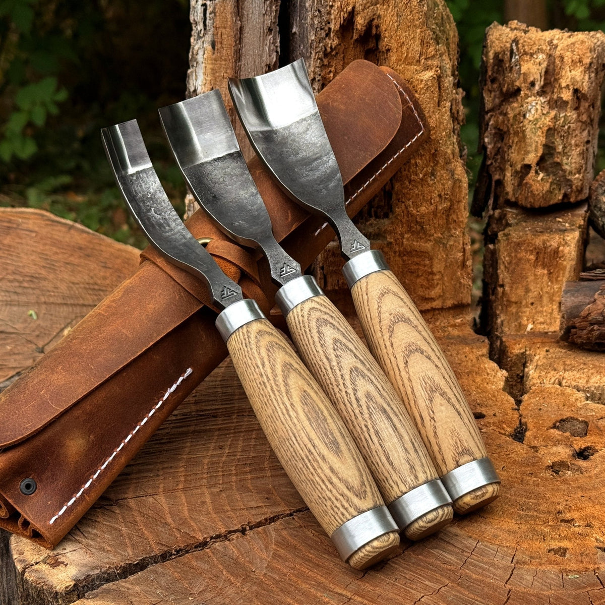 3-Piece Bent Gouge Set