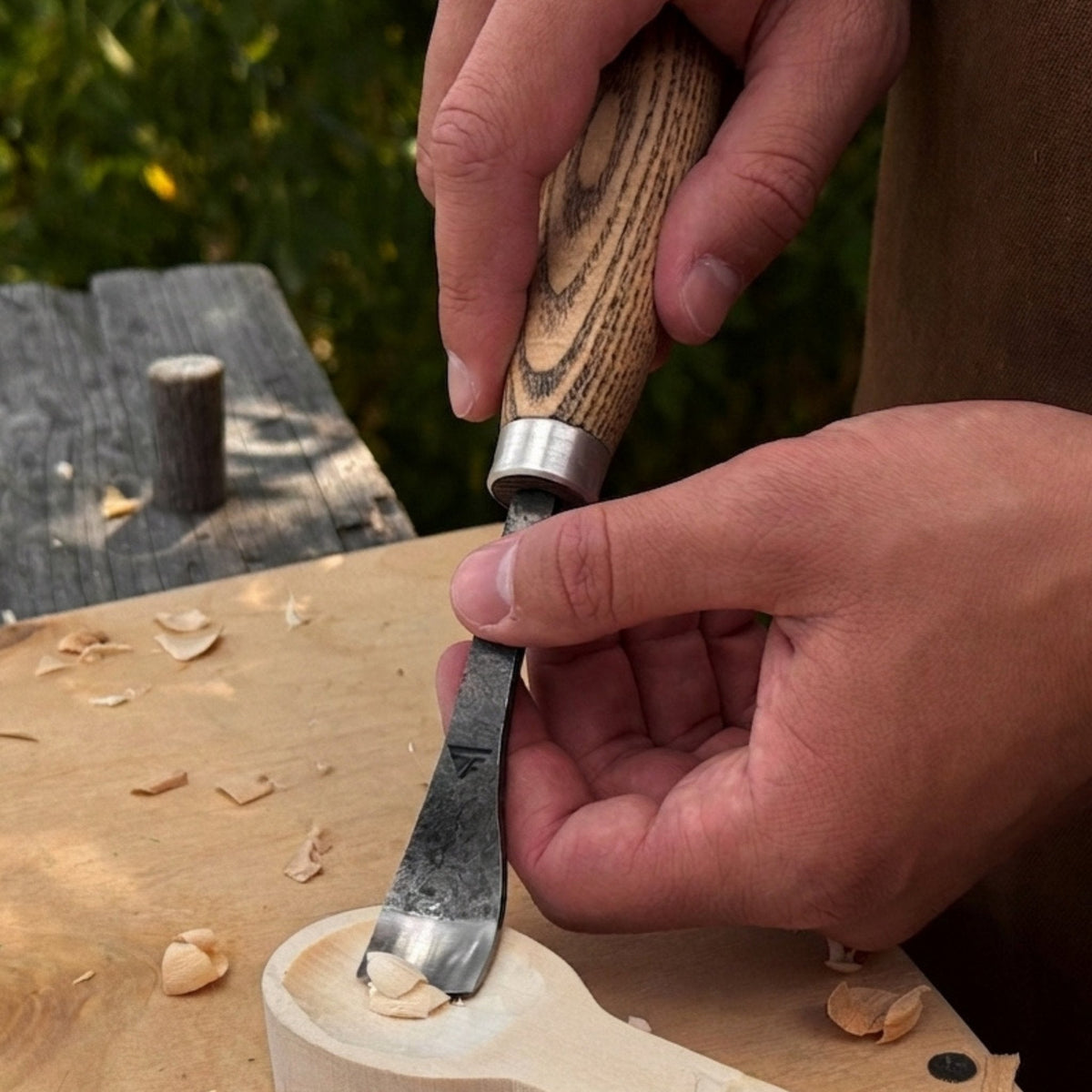 3-Piece Spoon Bent Gouge Set