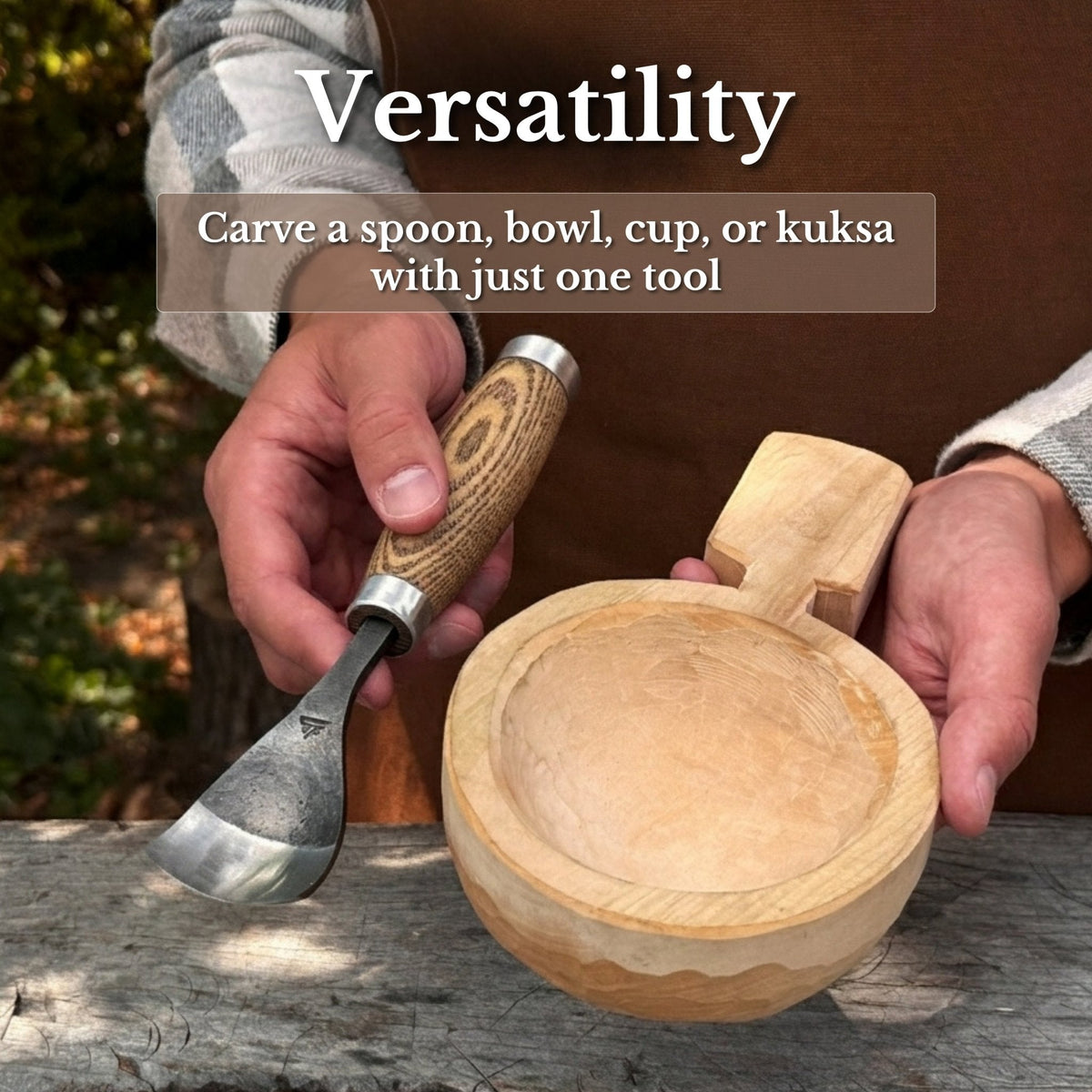 3-Piece Spoon Bent Gouge Set