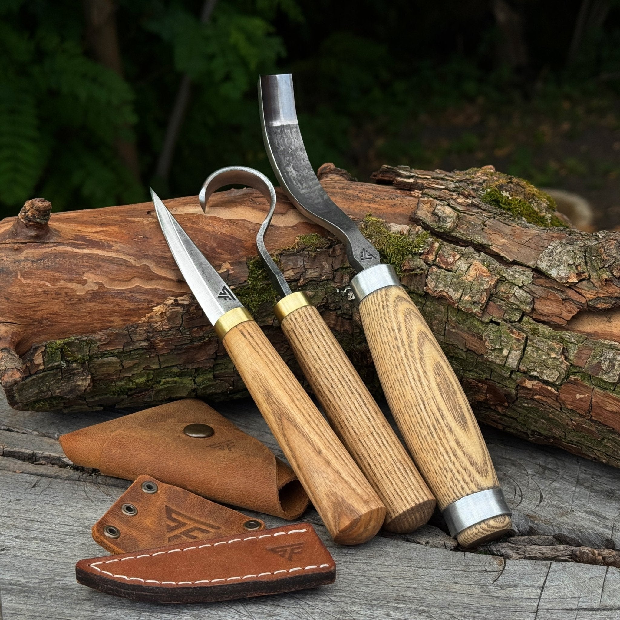 3-Piece Spoon Carving Tool Set