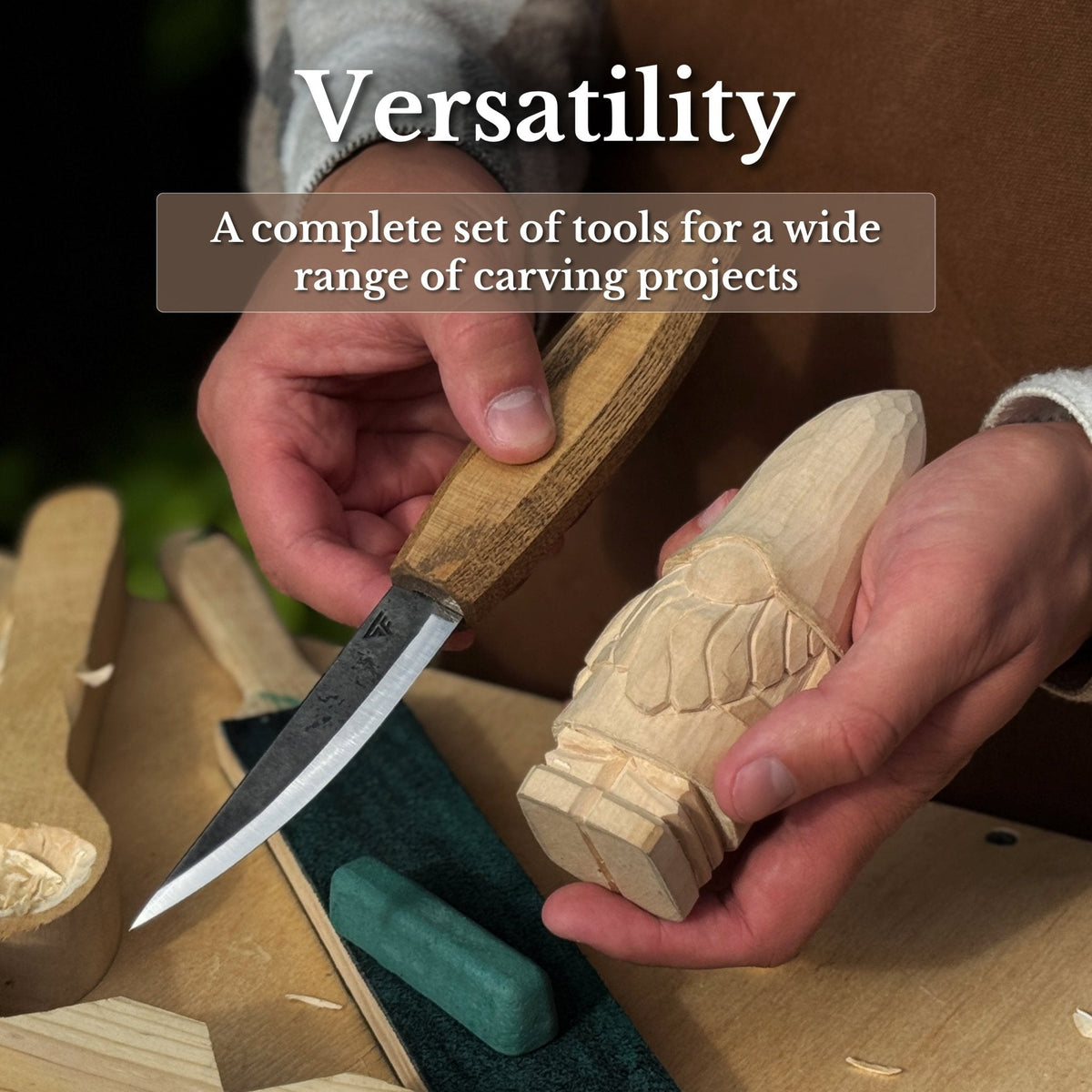 3-Piece Spoon Carving Tool Set