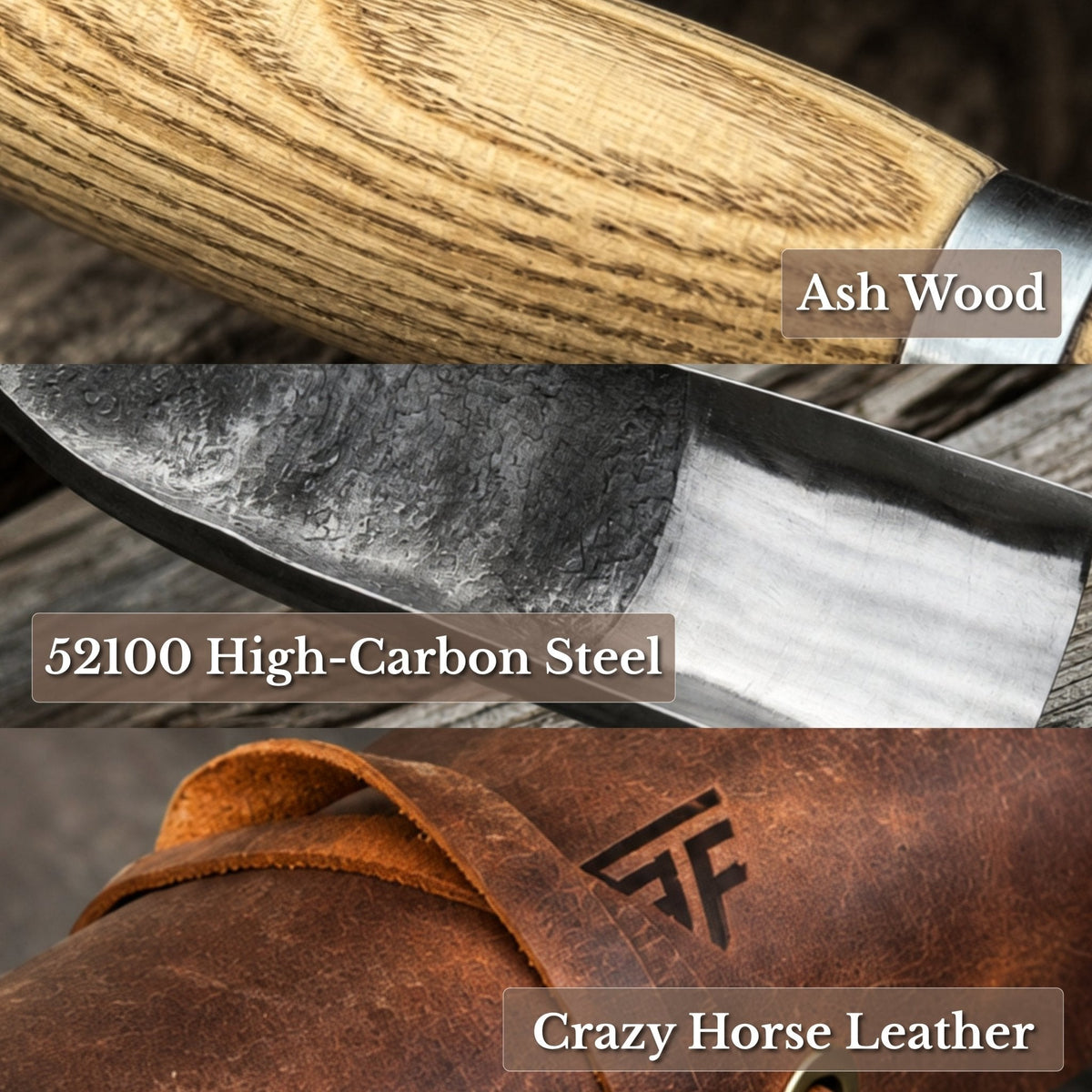 3-Piece Straight Rounded Chisel Set