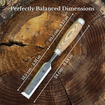 3-Piece Wood Carving Chisel Set