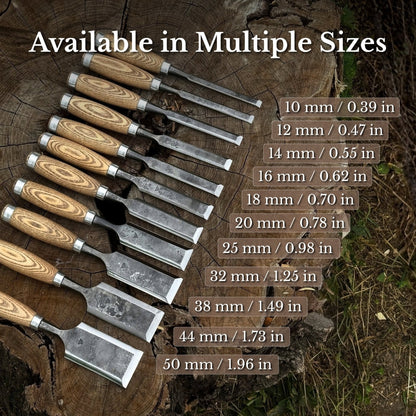 3-Piece Wood Carving Chisel Set