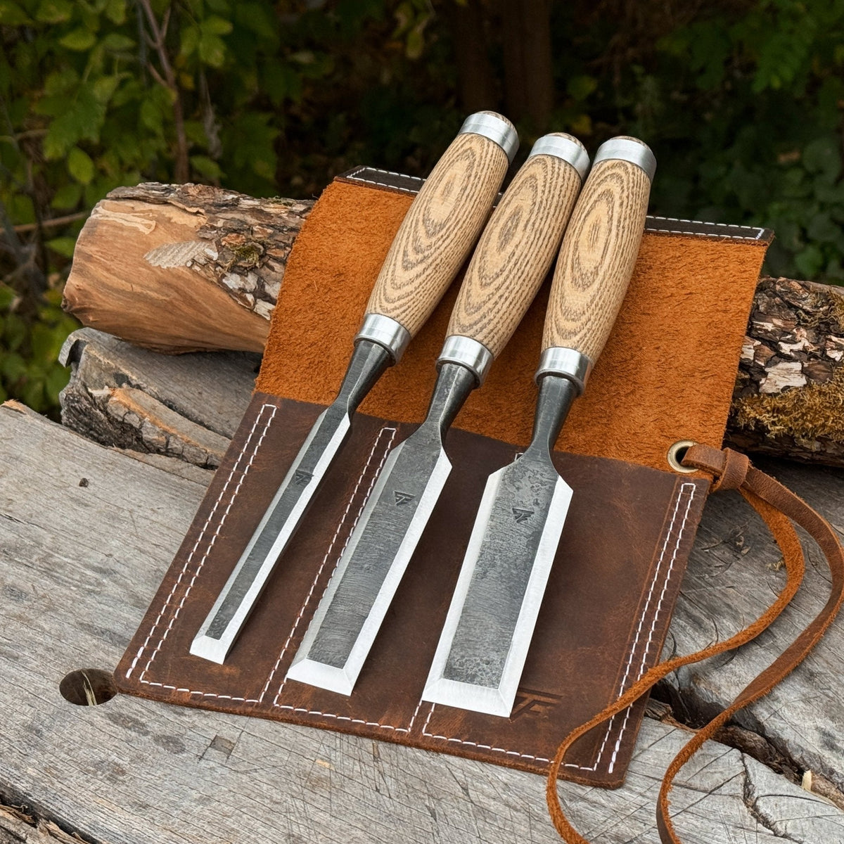 3-Piece Wood Carving Chisel Set