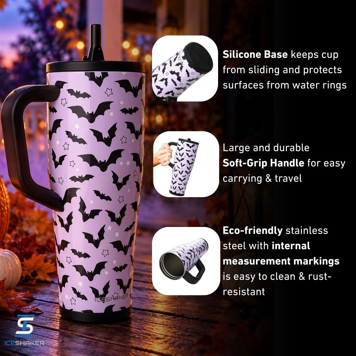 Ice Shaker Legend Series Stainless Steel Shaker Bottles