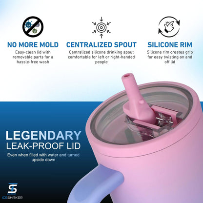 Ice Shaker Legend Series Stainless Steel Shaker Bottles