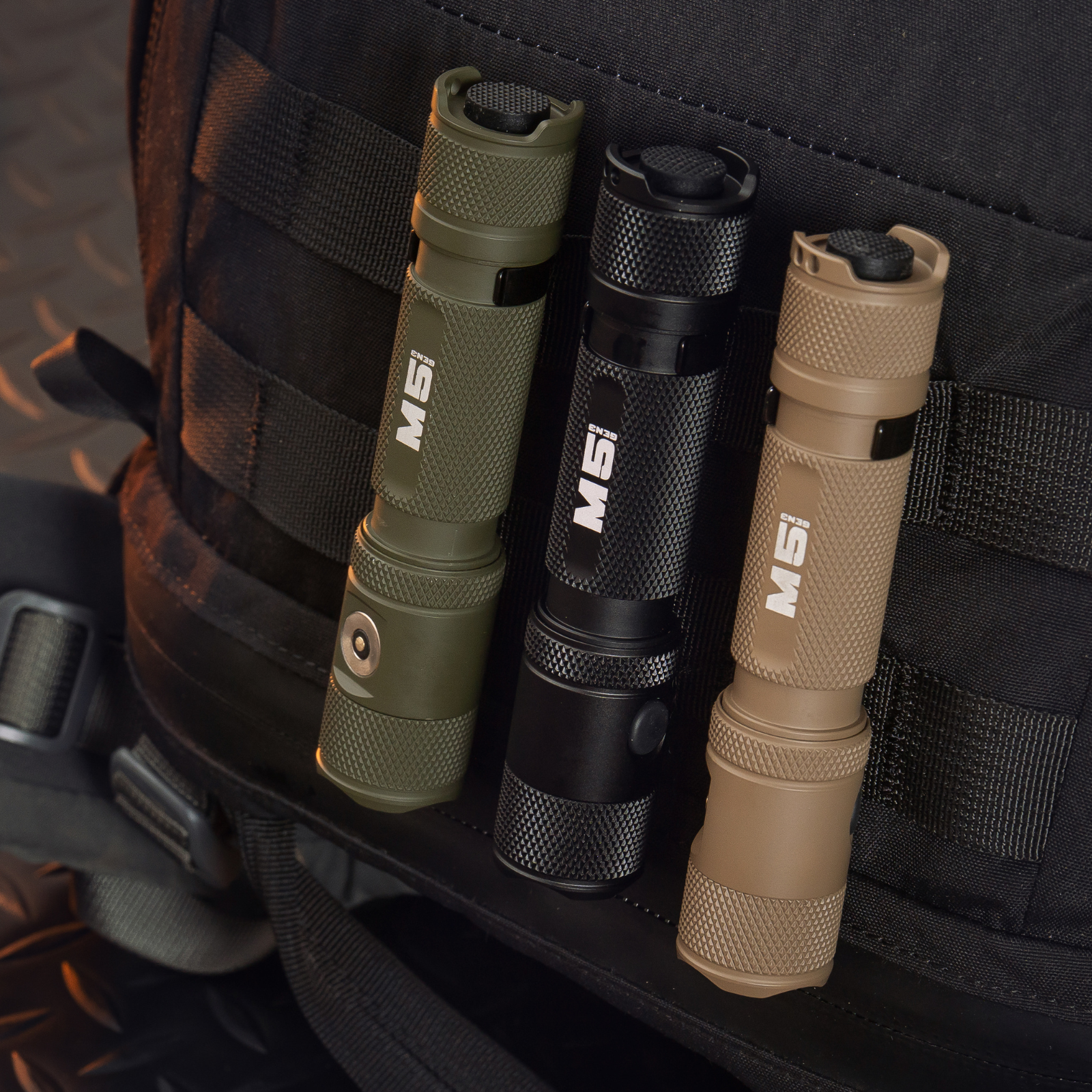 Powertac M5 Gen3 Tactical EDC Flashlight | 2030 Lumens