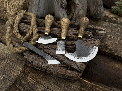 4-Piece Leatherworking Tool Set