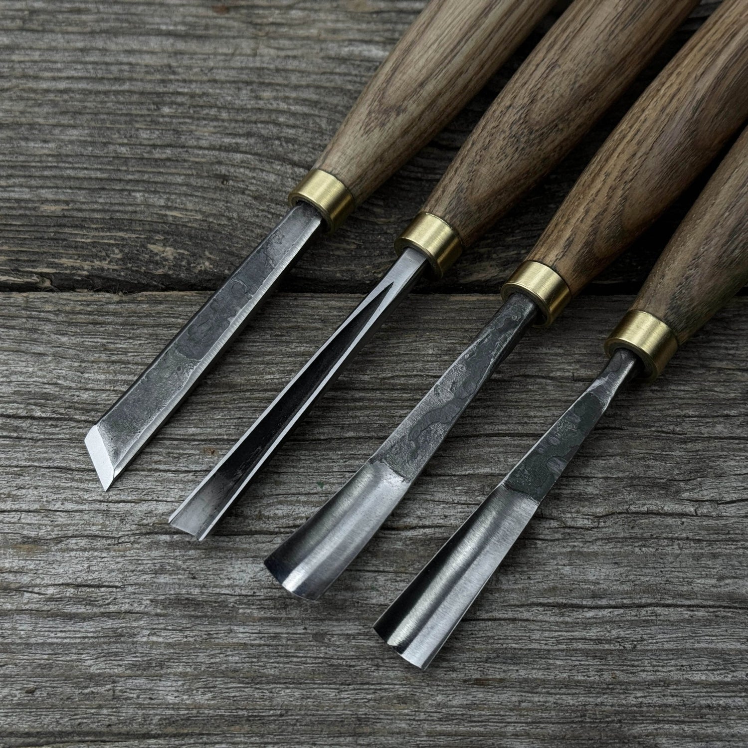 4-Piece Wood Carving Chisel &amp; Gouge Set